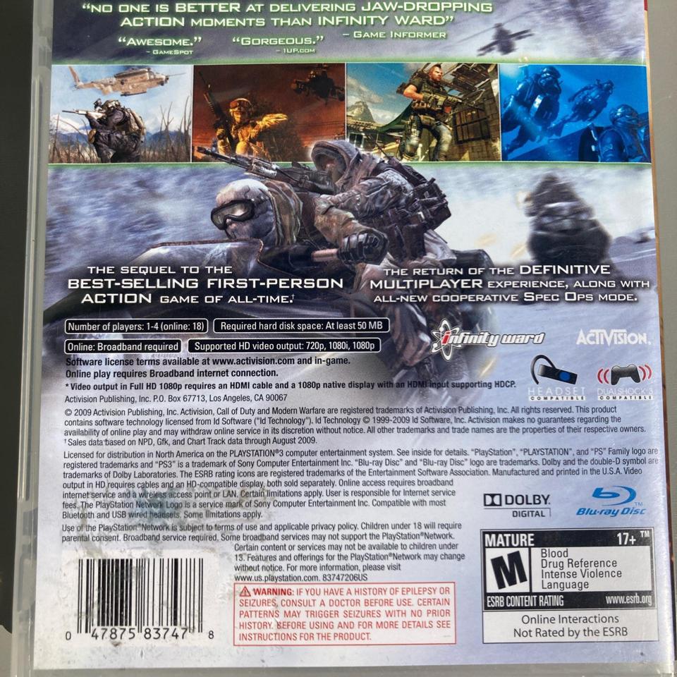 Call Of Duty Cod Modern 4