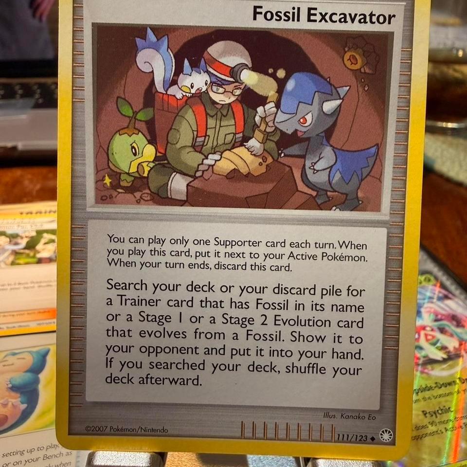 Fossil Excavator 111123 Mysterious