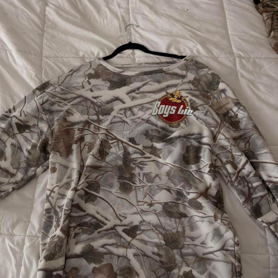 Boys Lie Camo Long Sleeve 1f3c