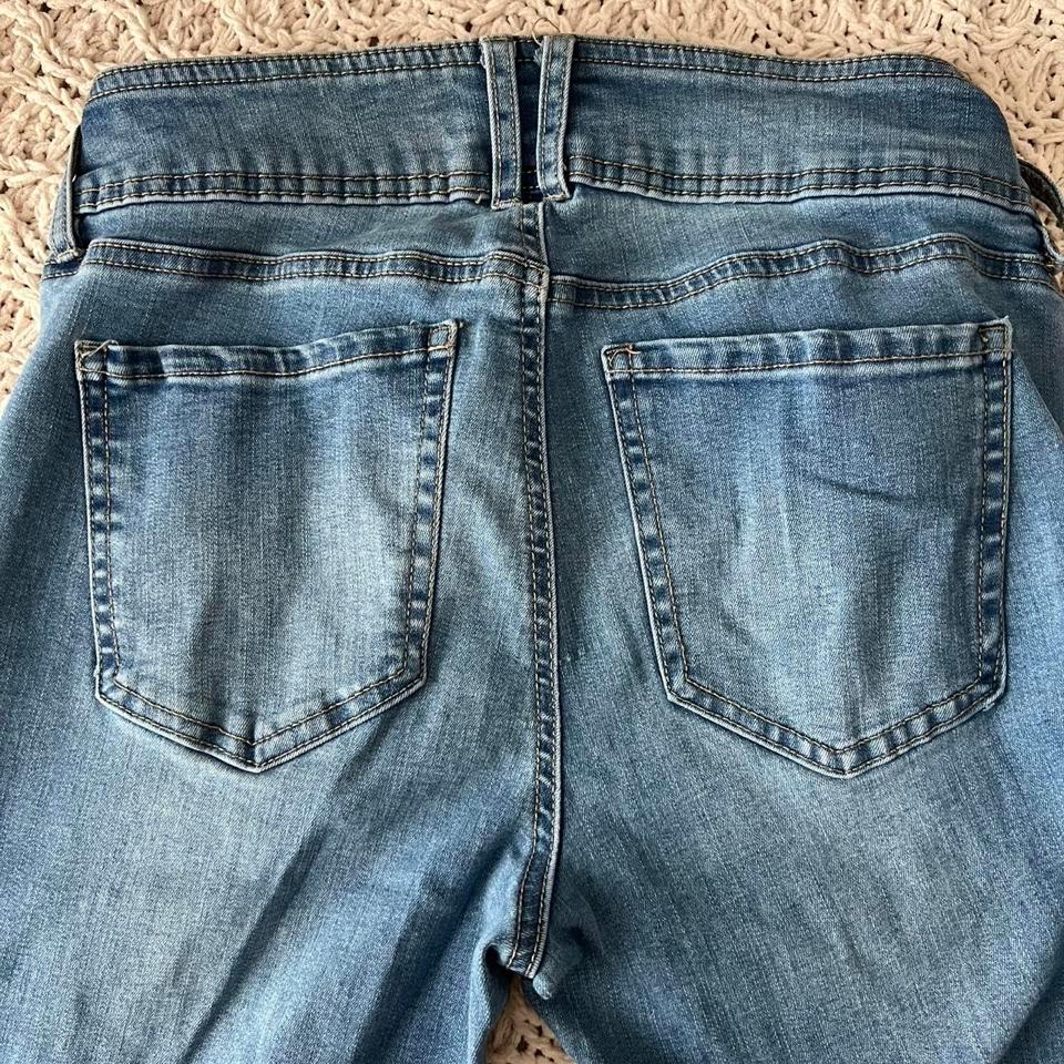 Garage Low Rise Flare Jeans B79a 4