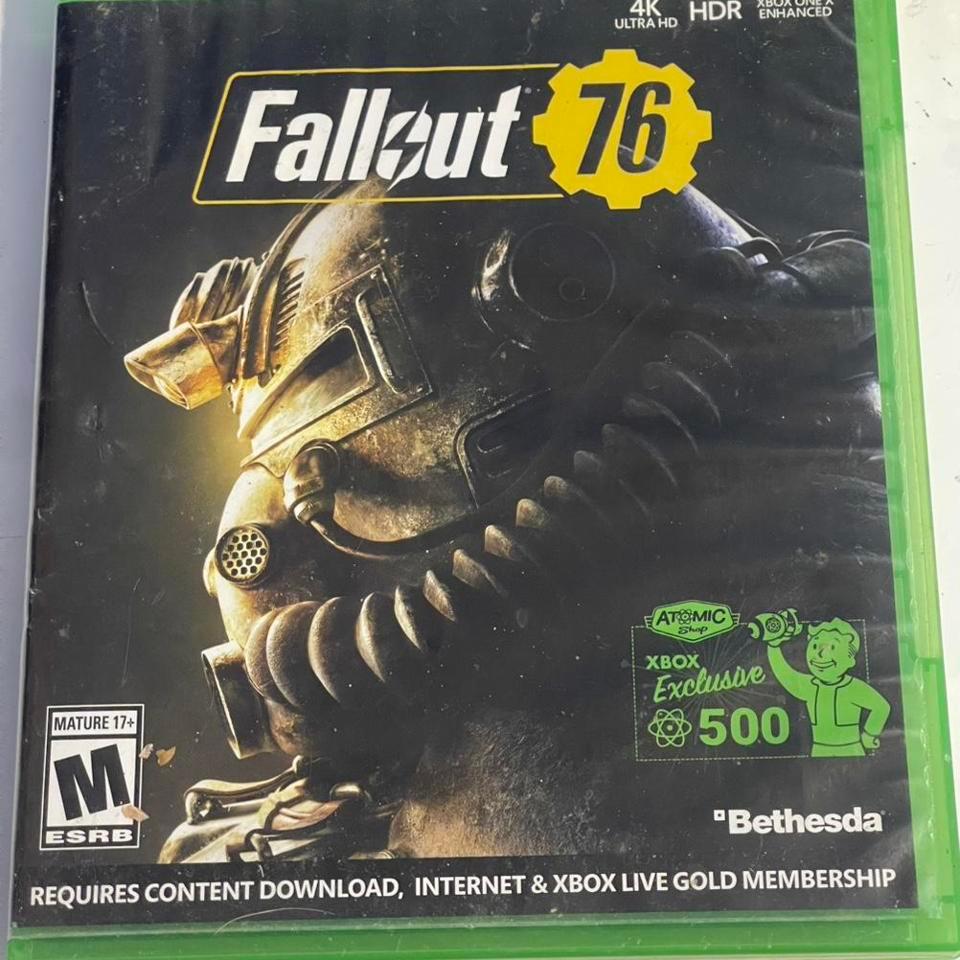 Xboxone Fallout76 Disc Game Xboxone Dfdc