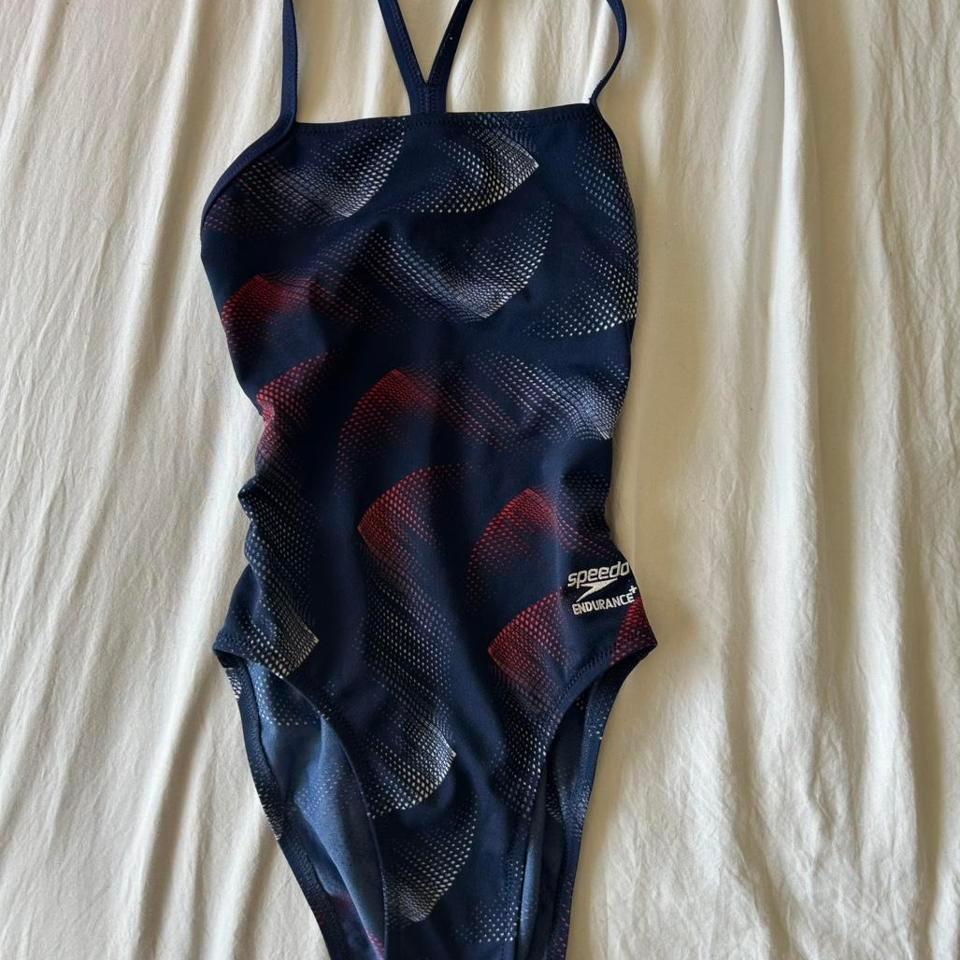 Navy Blue Speedo One Piece 3dd1