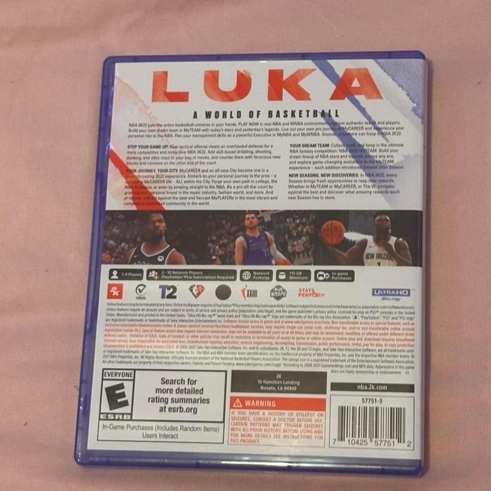Nba 2k22 Ps5 Game Nba2k22 3