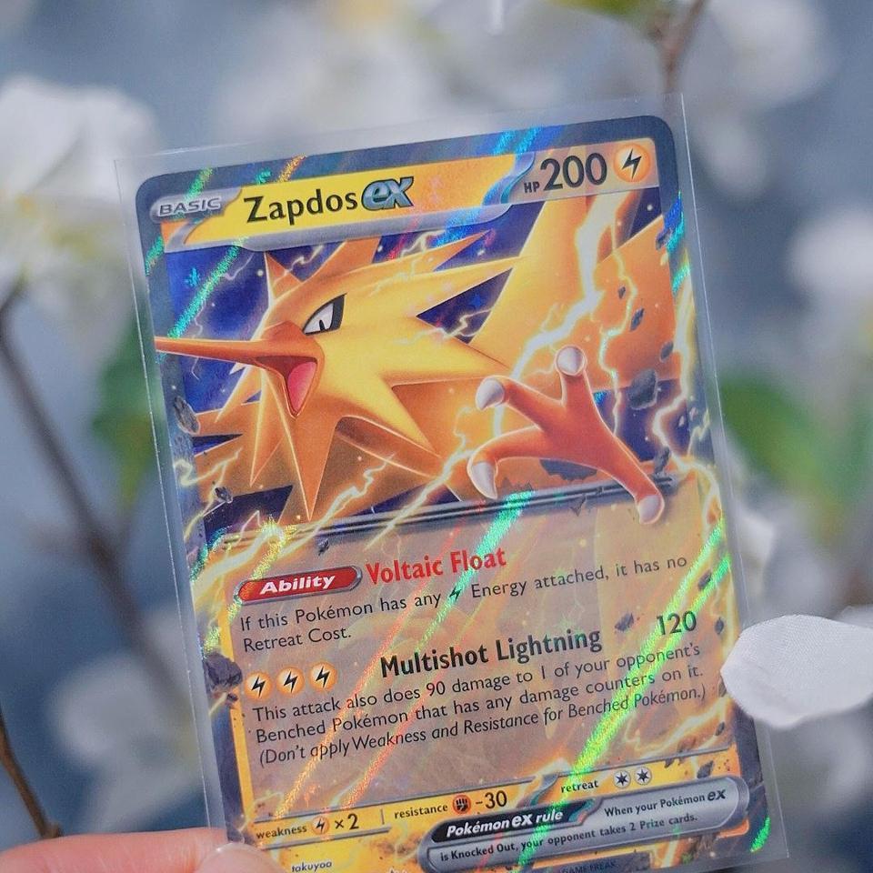 Zapdos Ex 145 Pokemon Scarlet