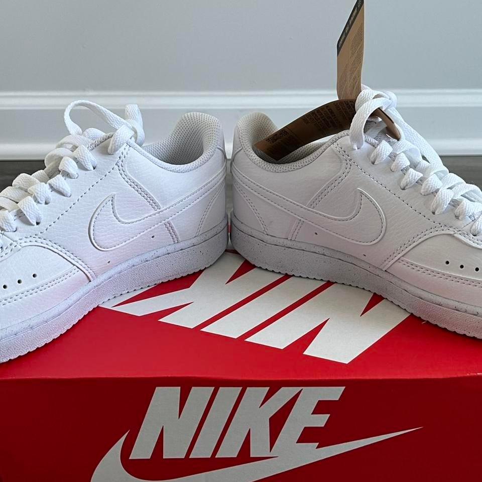 Nike Court Vision White Trainers 931c 6