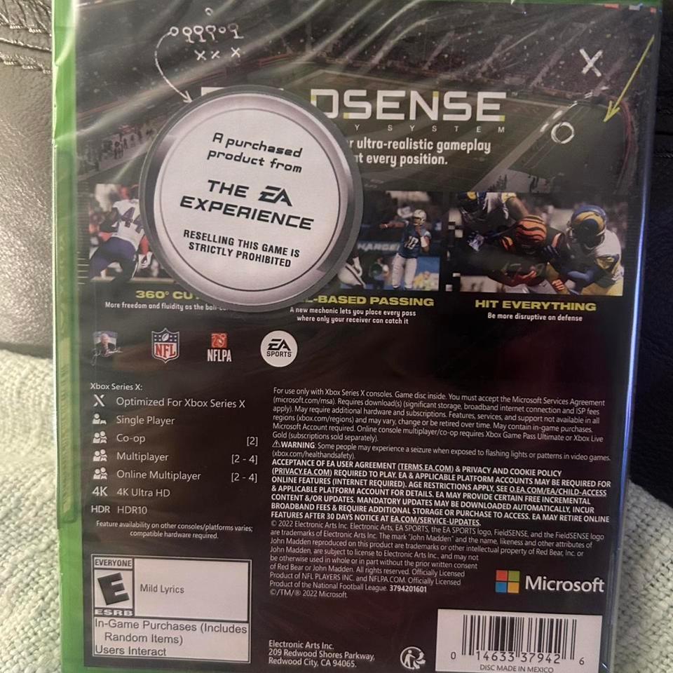 Xbox Series X Madden 23 2622 2
