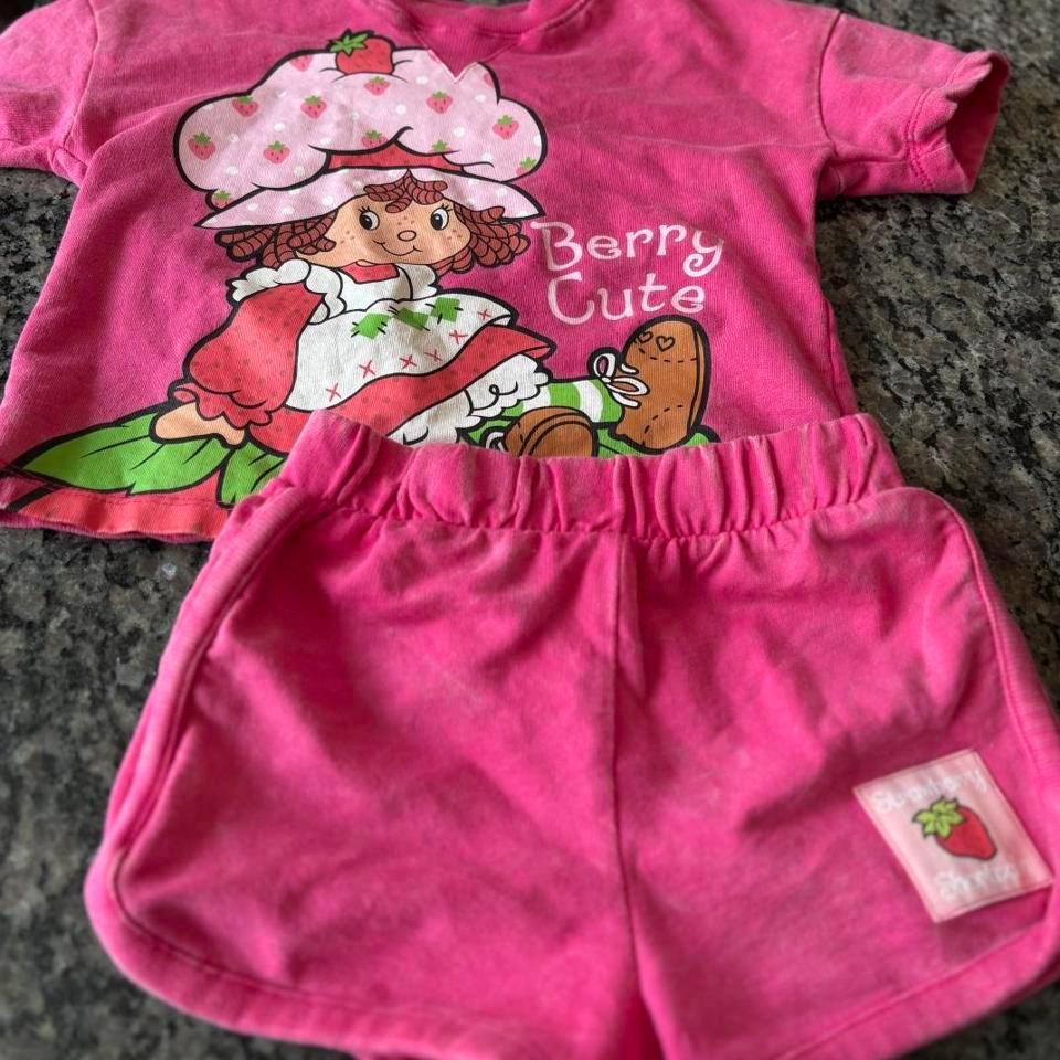 Strawberry Shortcake Pink Shorts And 7a76 2