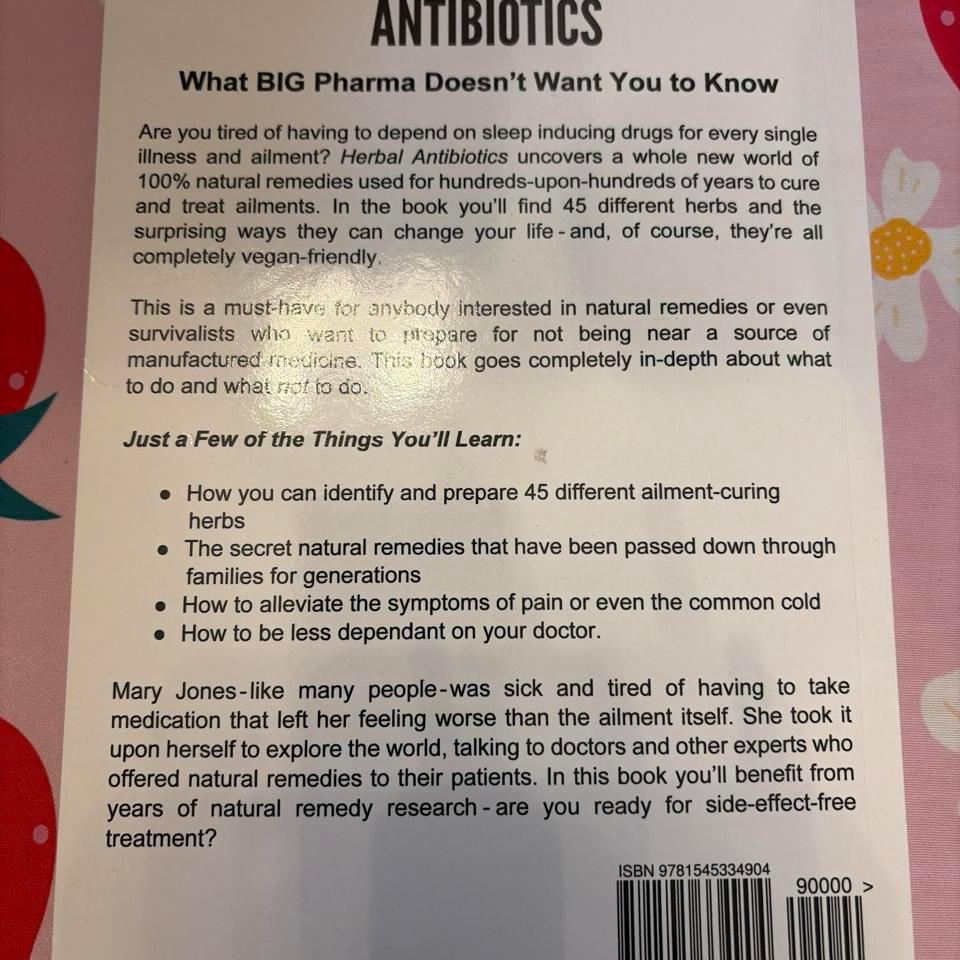 Herbal Antibiotics By Mary Jones Bdde 2