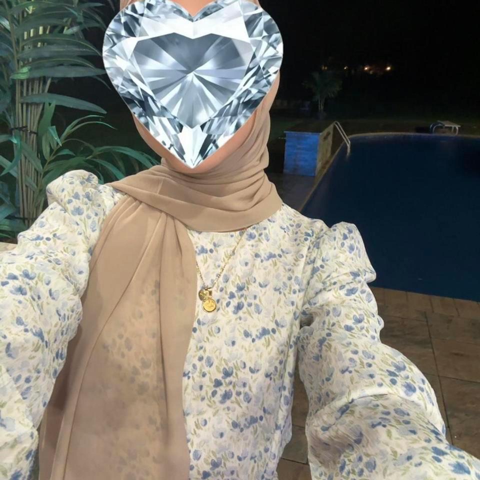 Veiled Blue Floral Maxi Dress A525 8