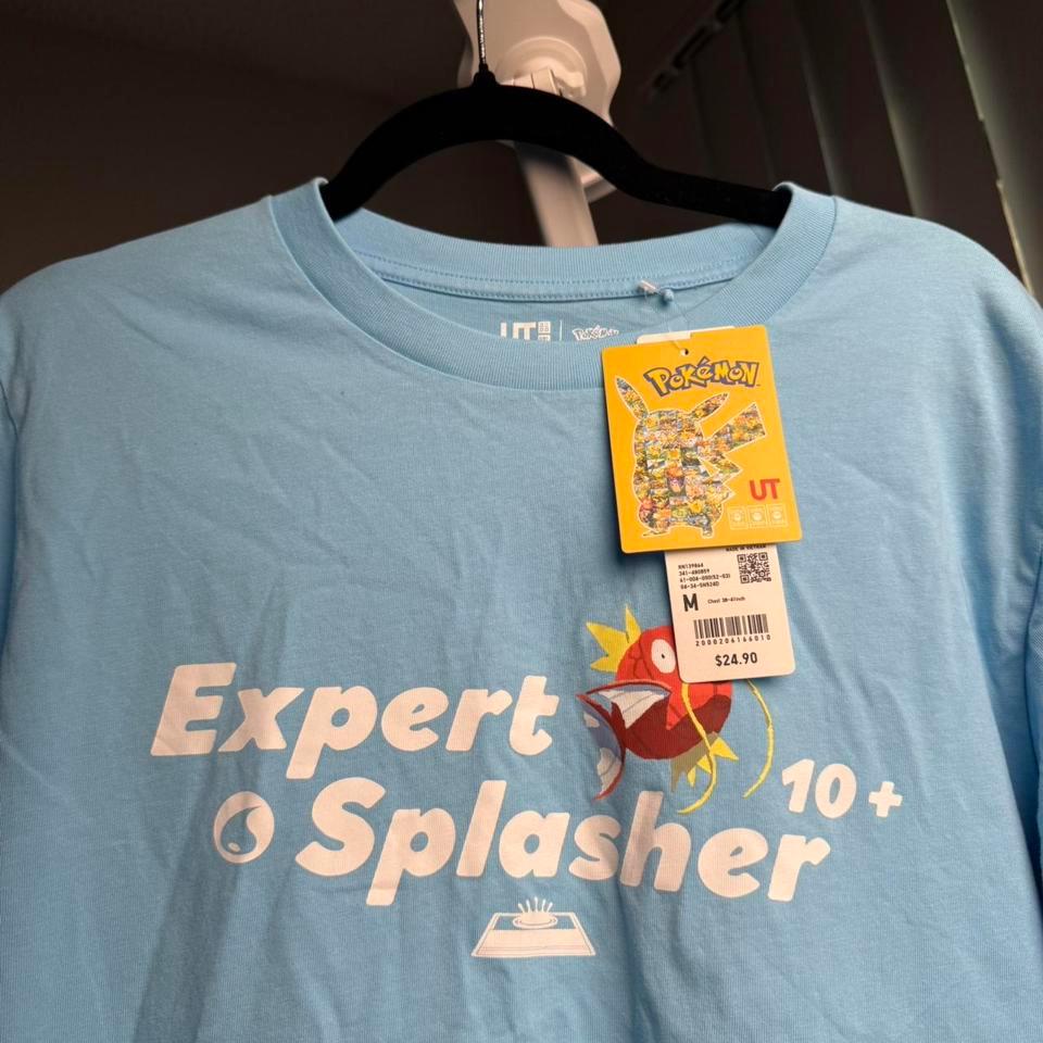 Uniqlo Pokemon Expert Splasher Blue 41af