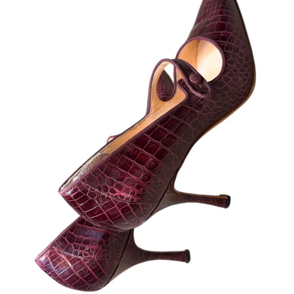 Authentic Rare Vintage Manolo Blahnik 33de 5