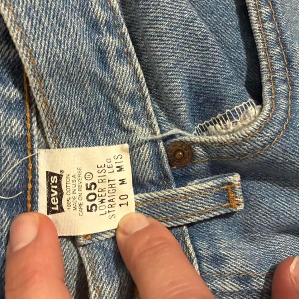 Levis 505 Lower Rise Straight 6f6a 2