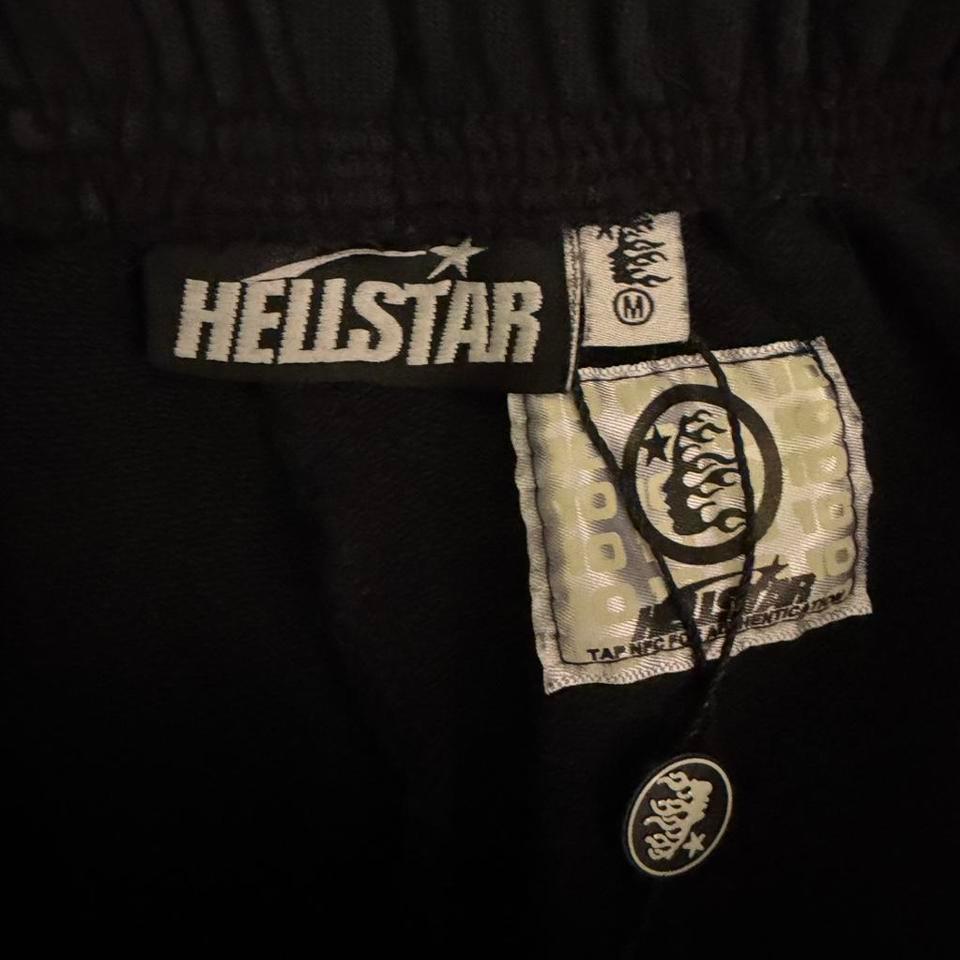 Hellstar Flame Flare Sweatpants Black 948f 4