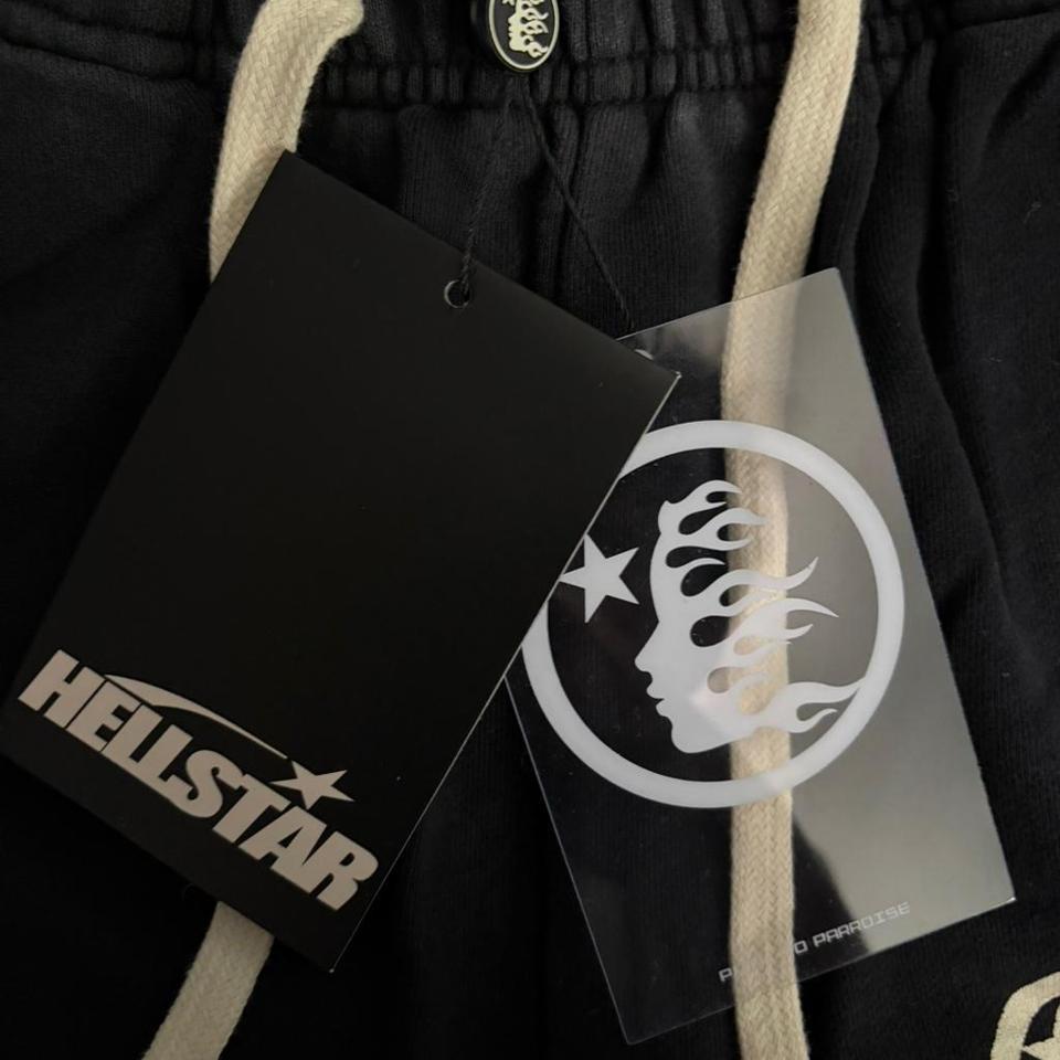 Hellstar Flame Flare Sweatpants Black 948f 6