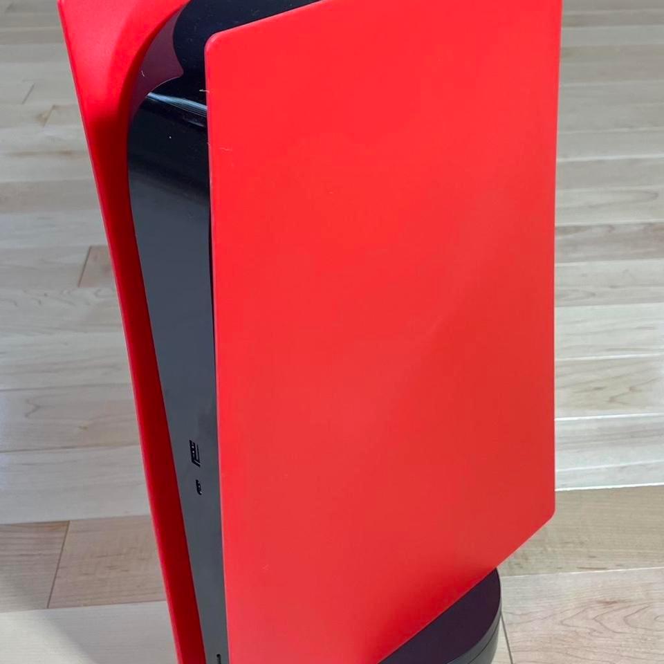 Red Ps5 Plate Cover 9365