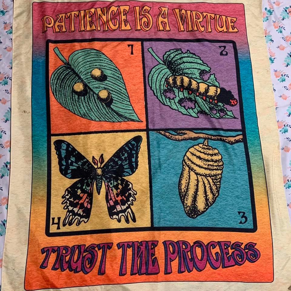 Retro Poster Patience Is 7652