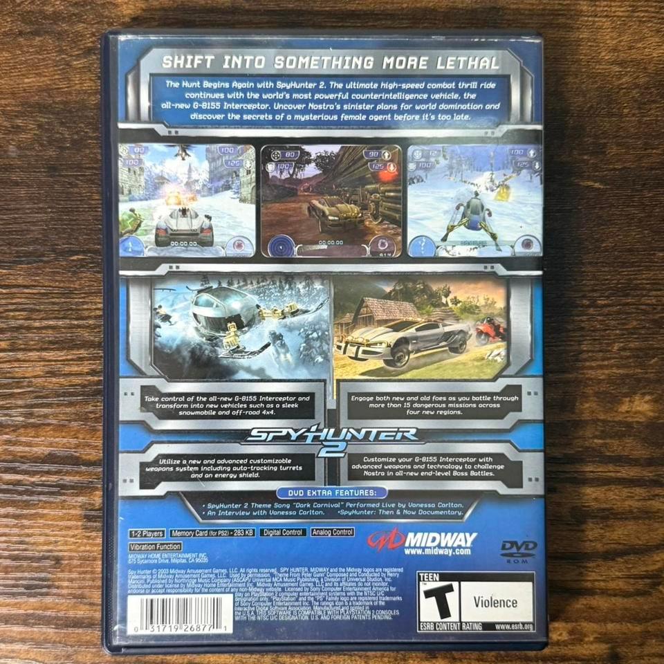 Spyhunter 2 Ps2 Midway Games 2