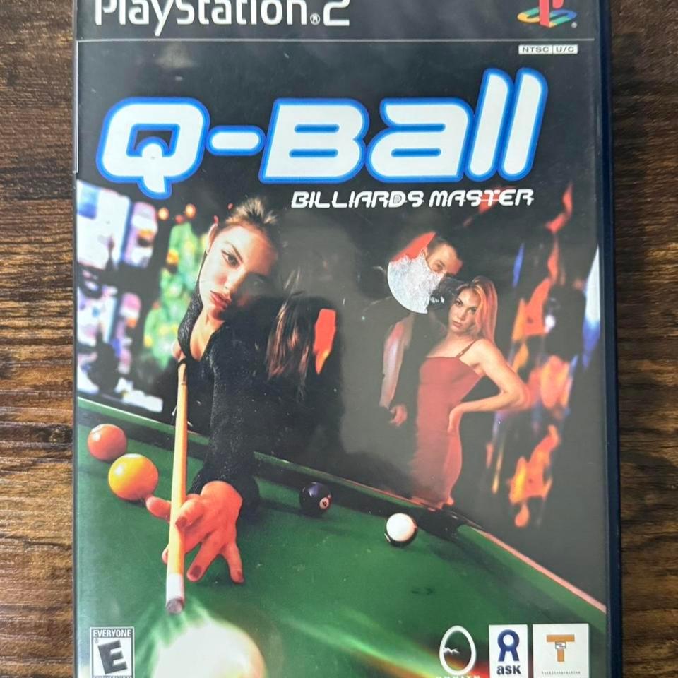 Q Ball Billards Master Ps2 Gamecase