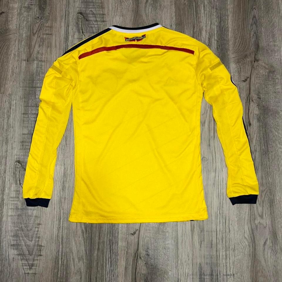 Colombia 2014 Home Jersey Size 2571 2