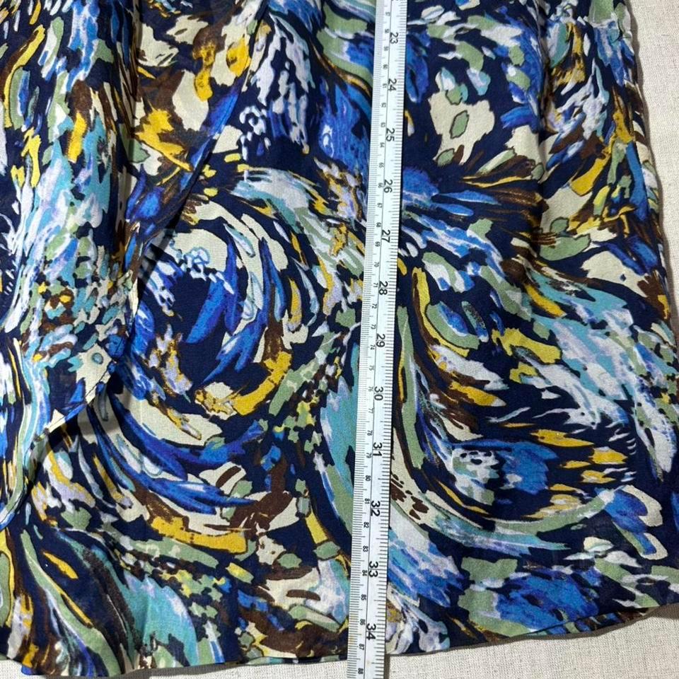 Moulinette Soeurs Anthropologie Blue Silk D841 5