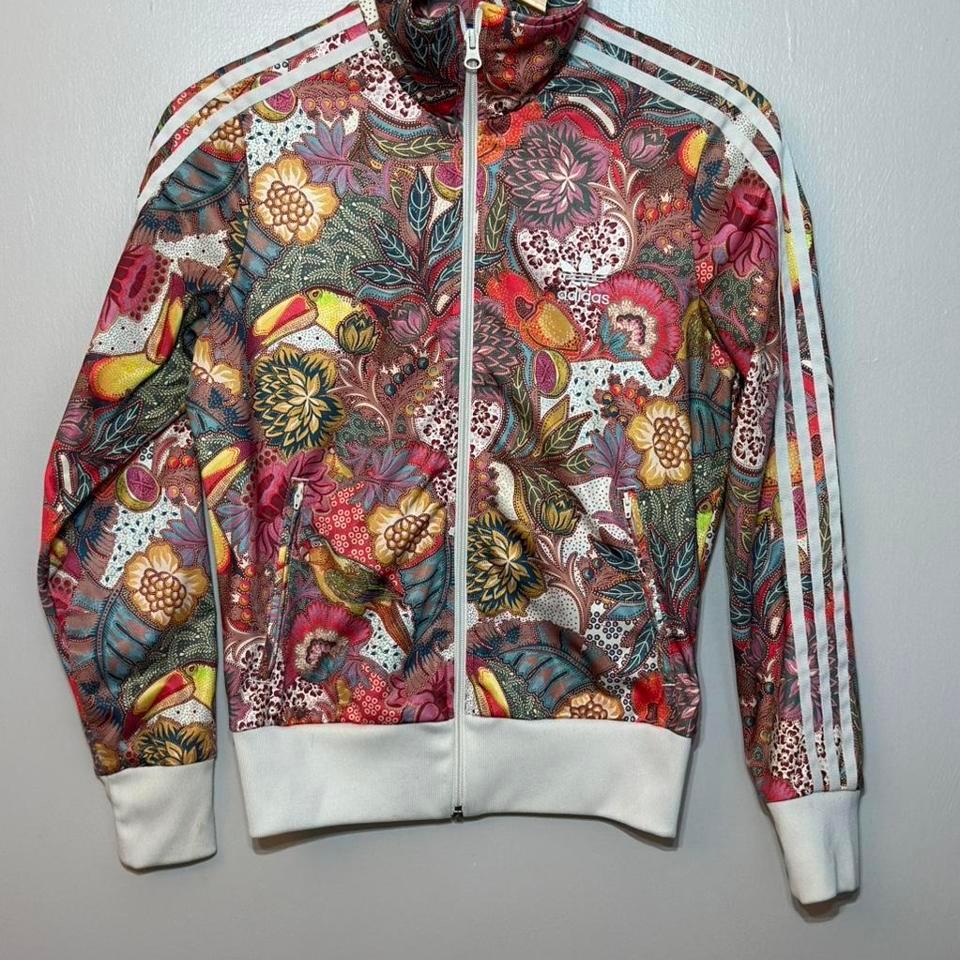 Adidas Originals Multicoloured Floral Zip 61ce
