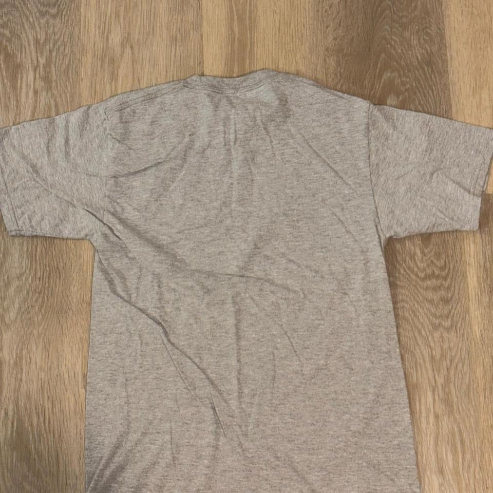 Grey Graphic Tee With Drum 7f4c 2