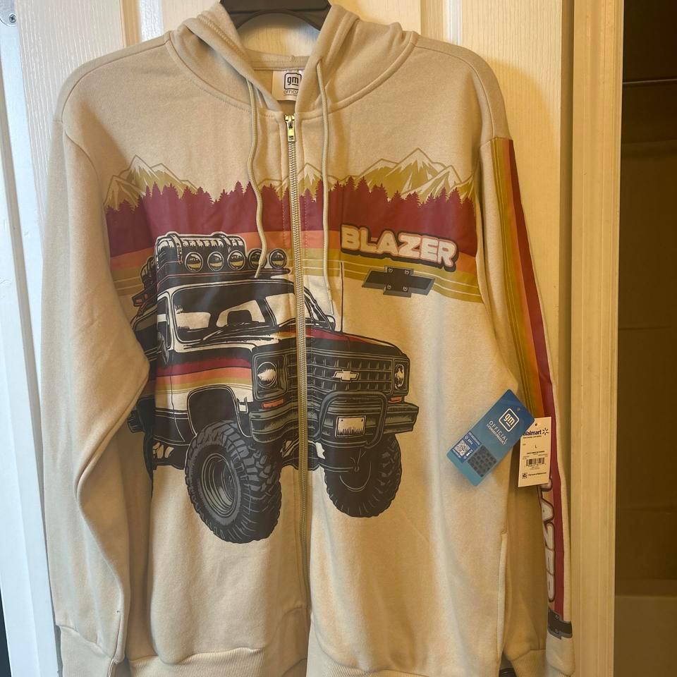 Chevrolet Blazer Zip Up Hoodie E419