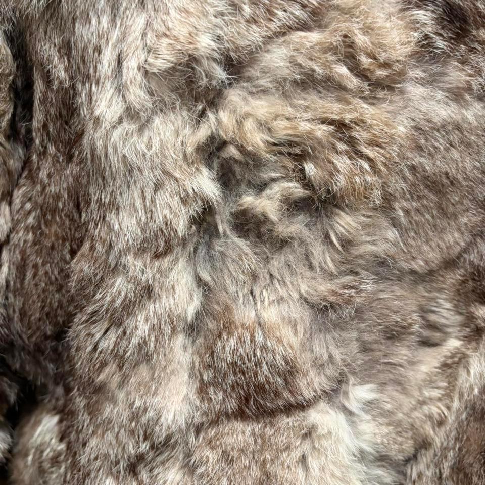 Gorgeous 100 Rabbit Fur Coat 3095 5
