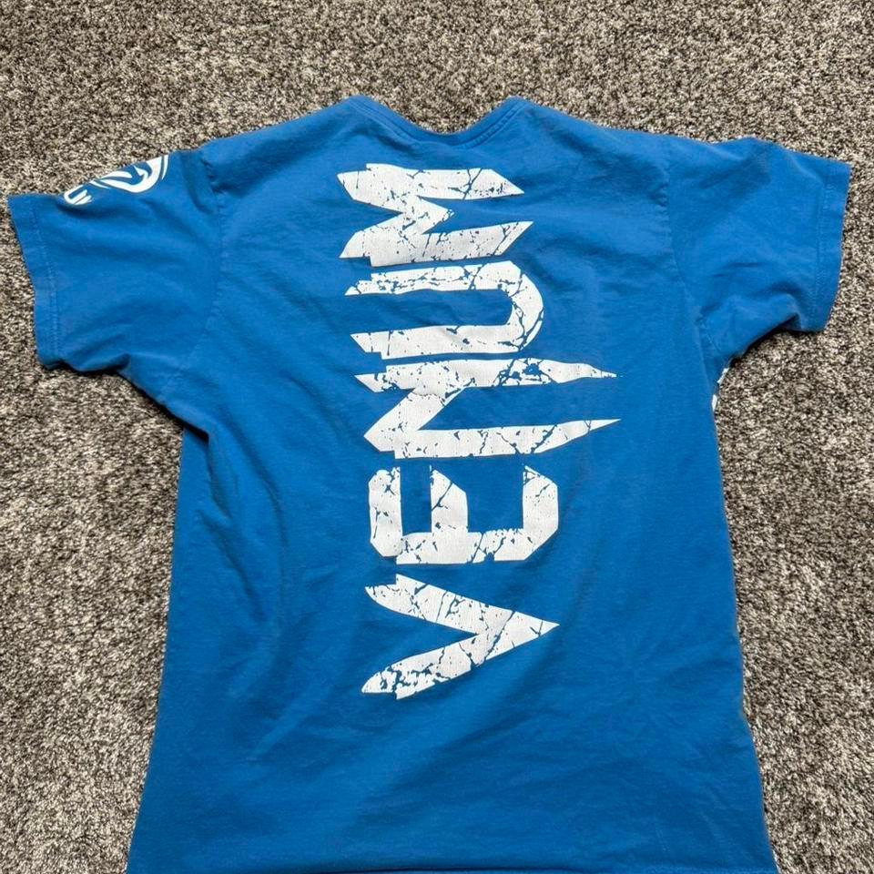 Venum Blue Mma T Shirt Size 6f60 2