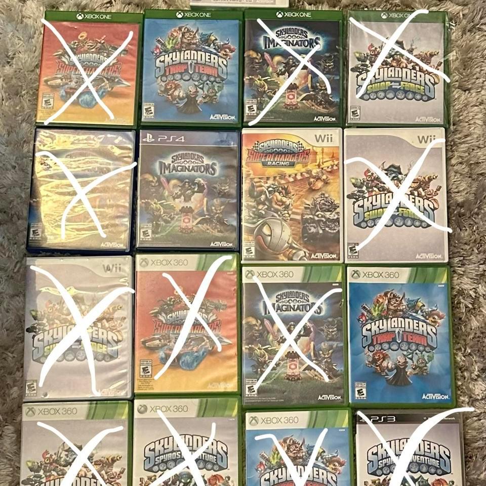Skylanders Assorted Games See Below