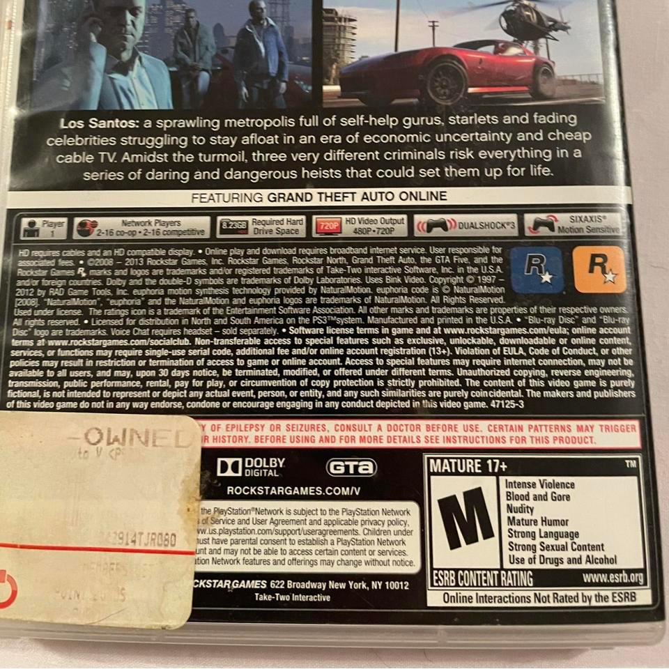 Grand Theft Auto V Gta 8536 6