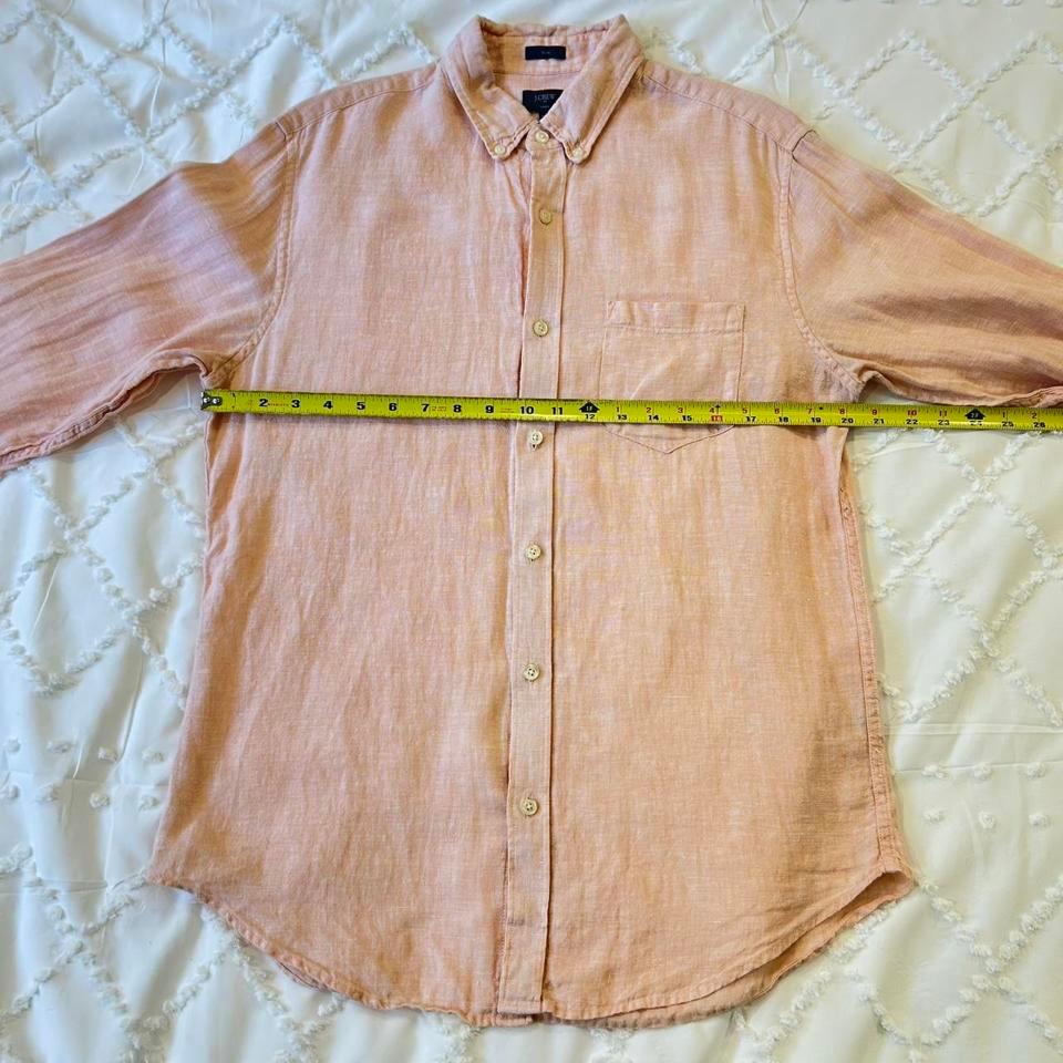Jcrew Light Rose Linen Button F1df