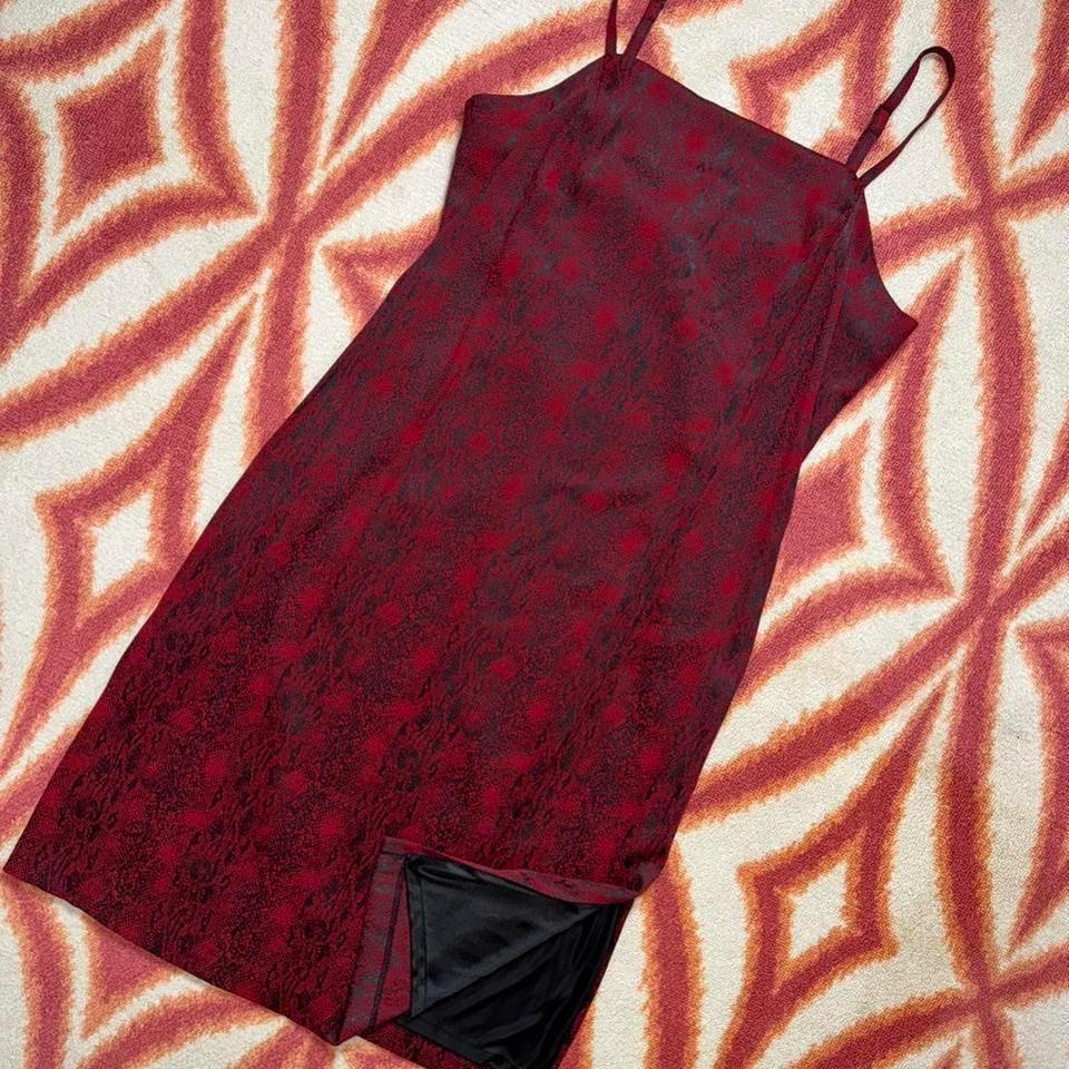Y2k Strappy Snakeskin Dress Y2k 5217 3