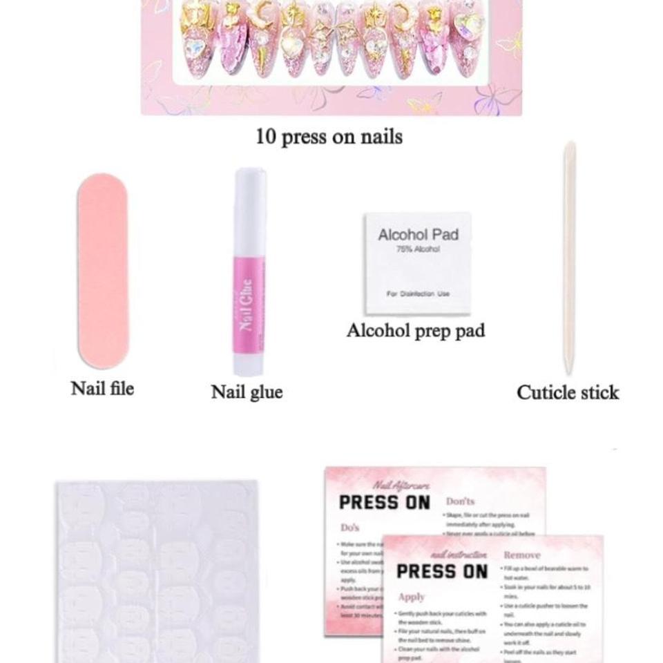 Strawberry Shortcake Press On Nails 6b92 6