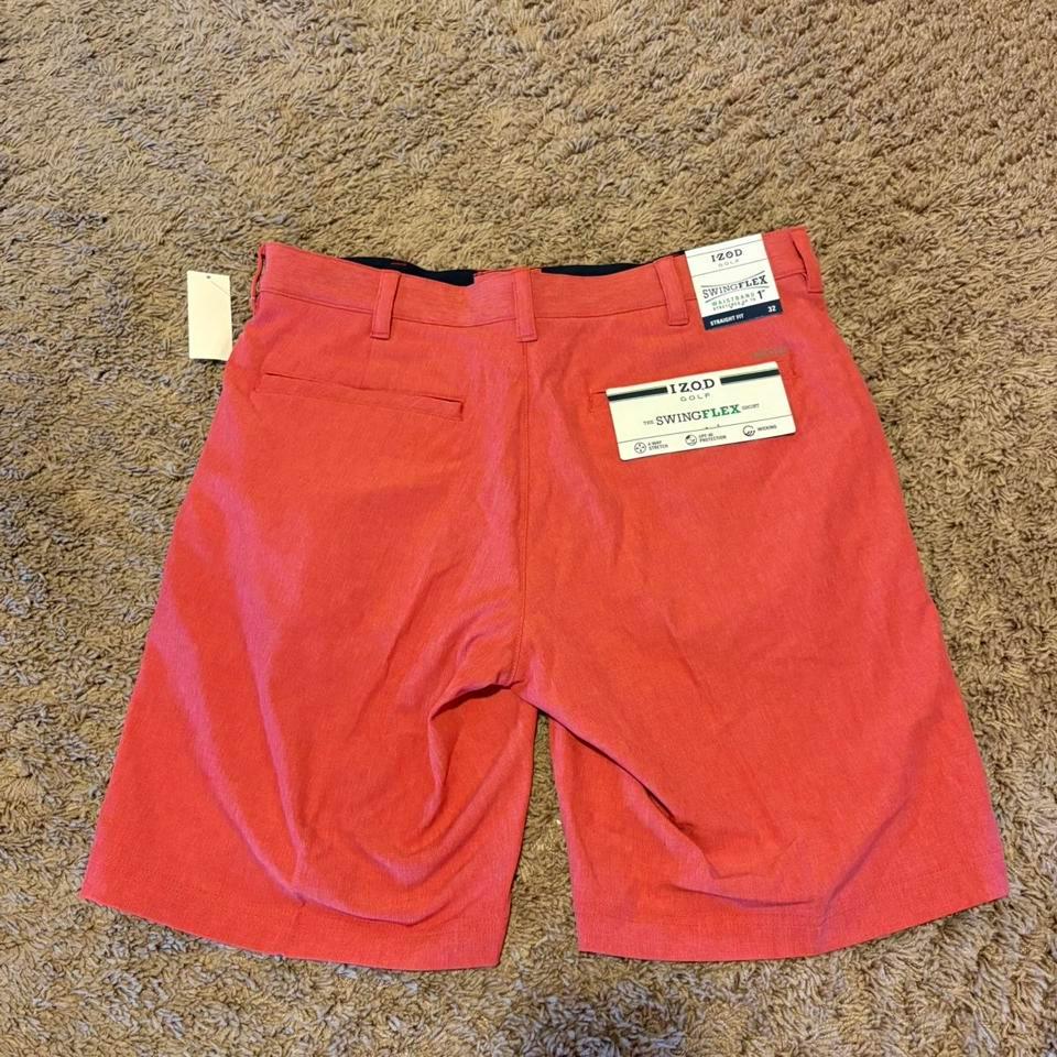Izod Red Golf Shorts Size 8d15 7