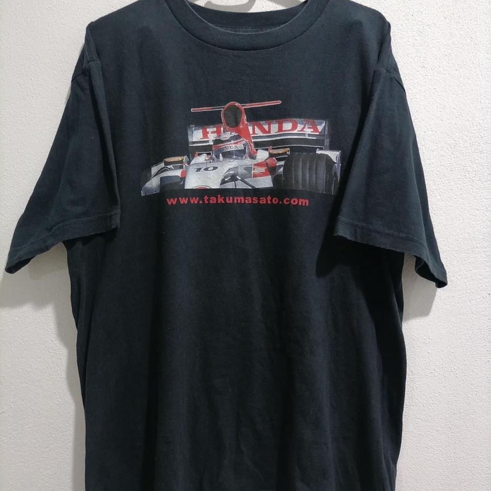 Black Honda Racing Tee Racing