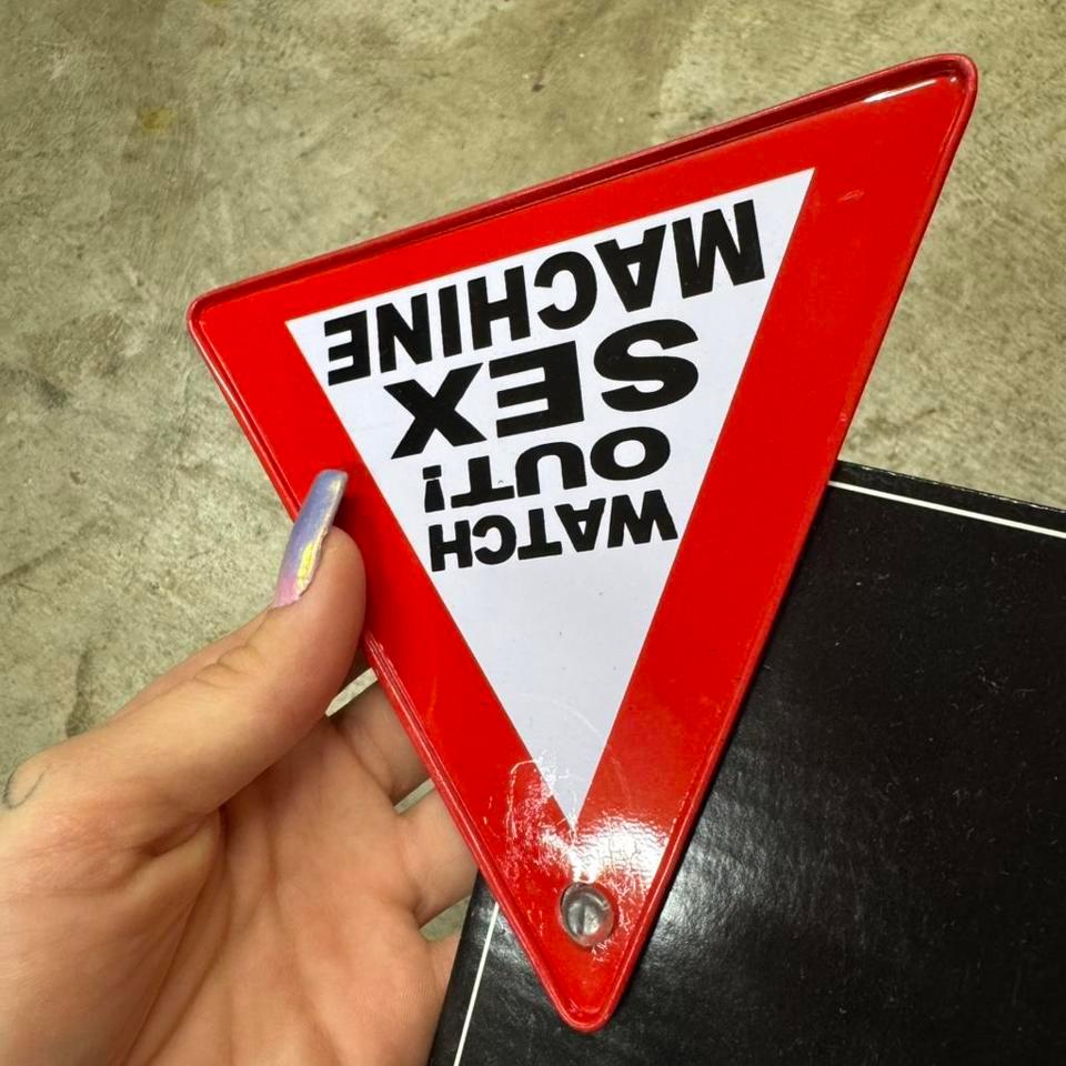 Funny Metal Signs With Suction 5edd 6