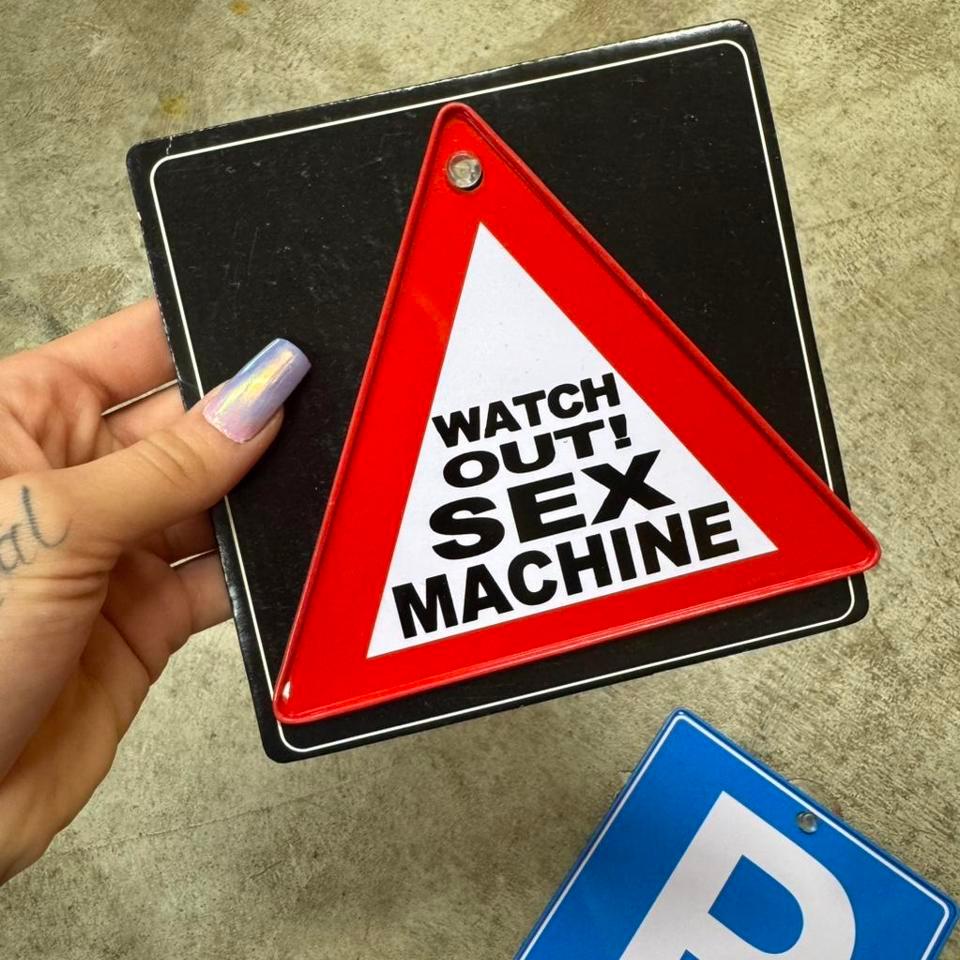 Funny Metal Signs With Suction 5edd 4