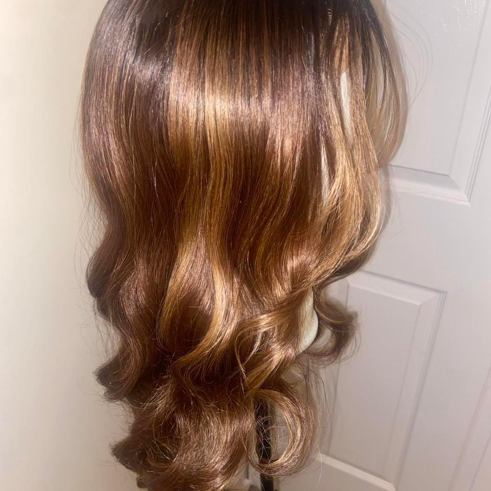 Synthetic Lace Front Wig 13x6 1a34 5