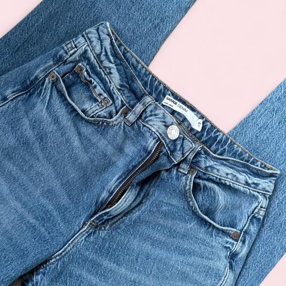 Garage Blue Mom Jeans Denim Efca
