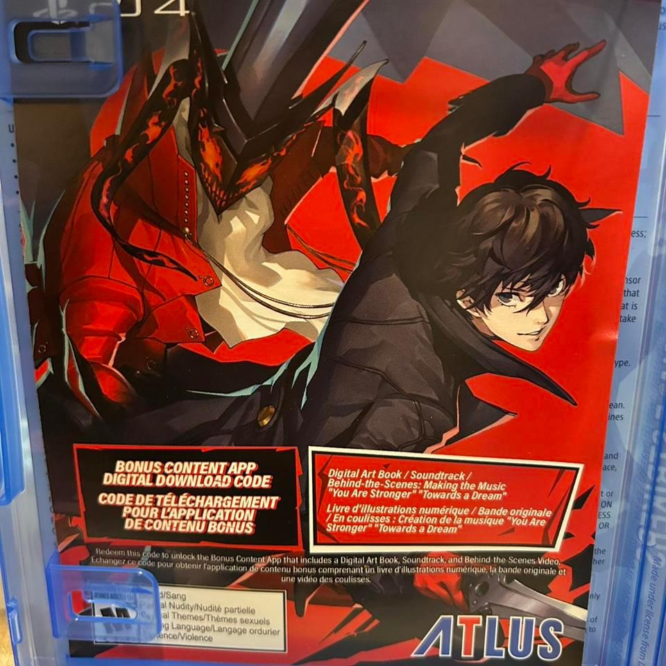 Persona 5 Strikers Persona Ps4 4