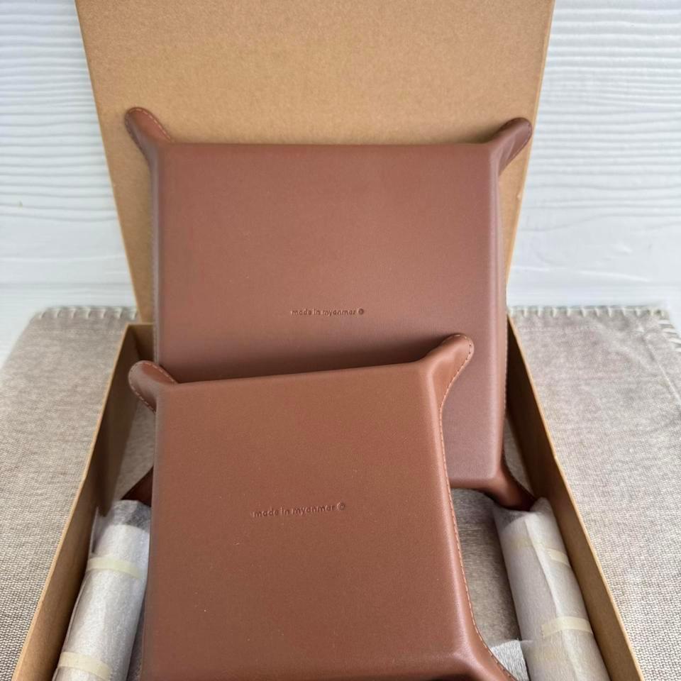 Coach Leather Valet Tray Set 8c60 7