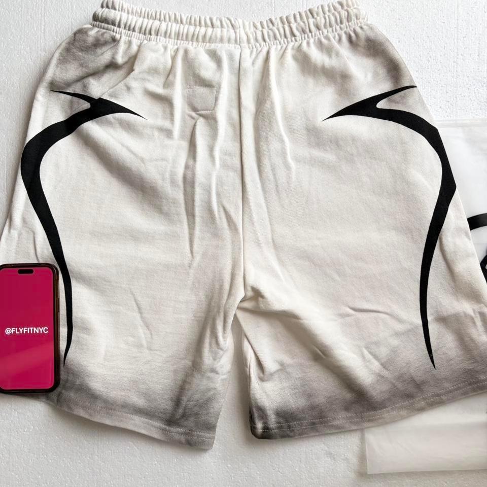 Hellstar White Grey Shorts Size 36f2 3