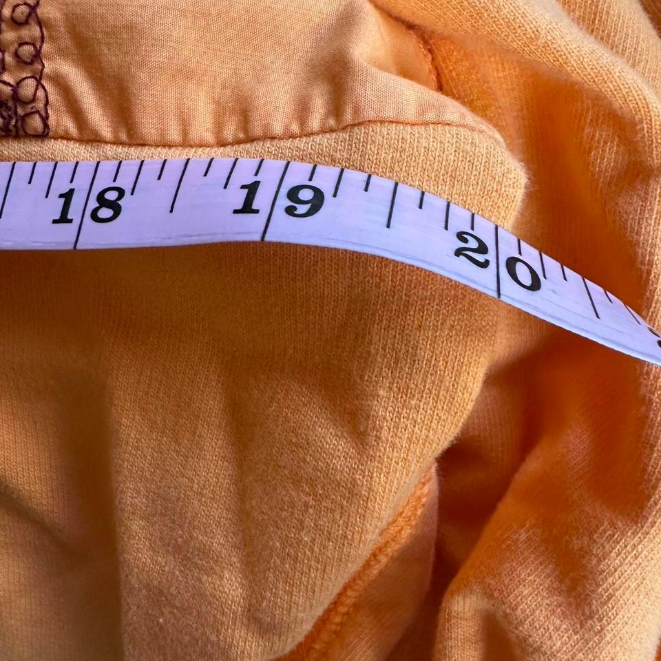 Orange Sweater With Floral Mexican Style C704 5