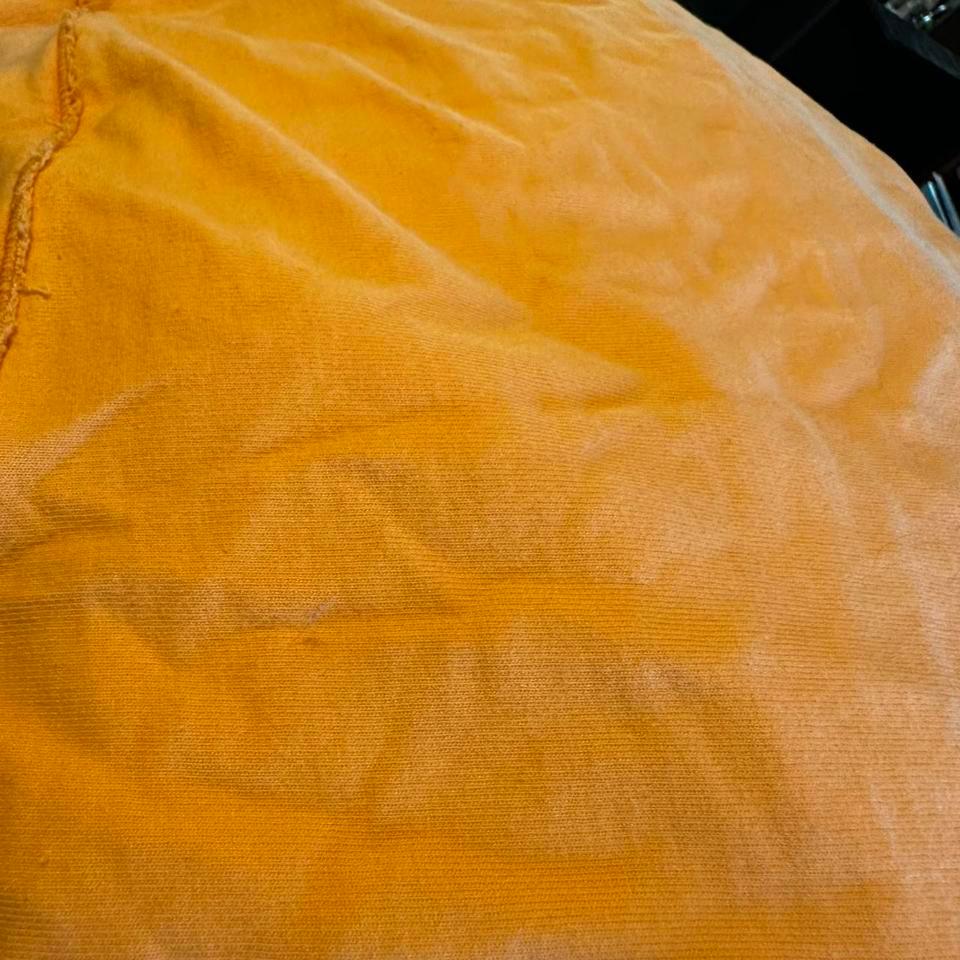 Orange Sweater With Floral Mexican Style C704 6