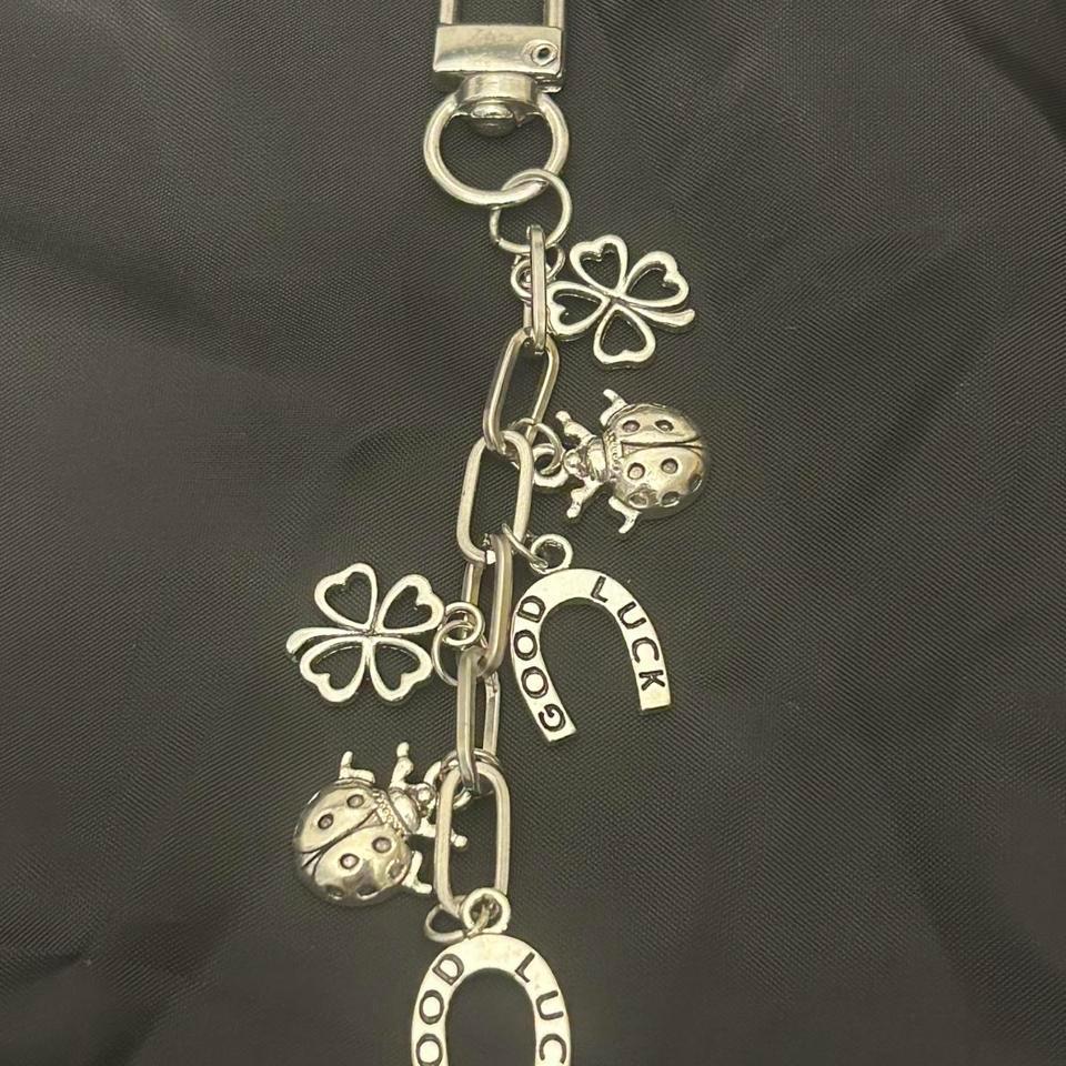 Brand New Silver Keychain With 51d9
