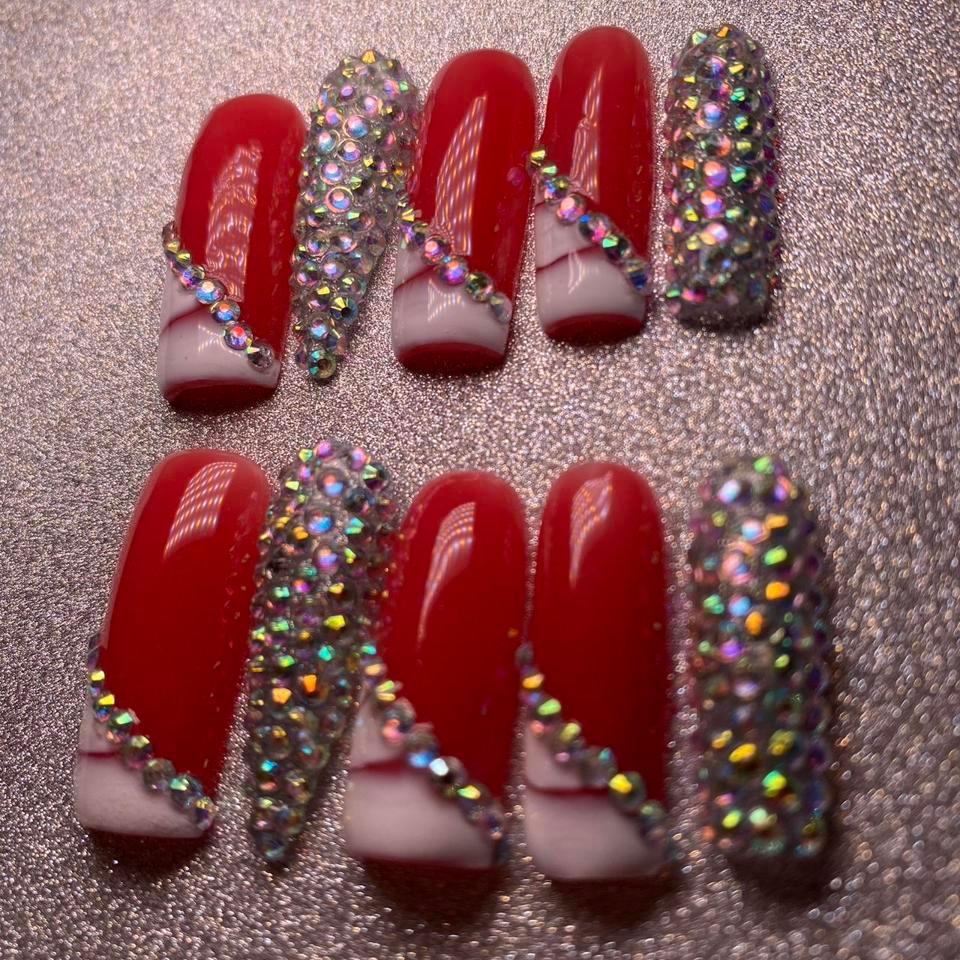 10 Pcs Of Red 8745 6