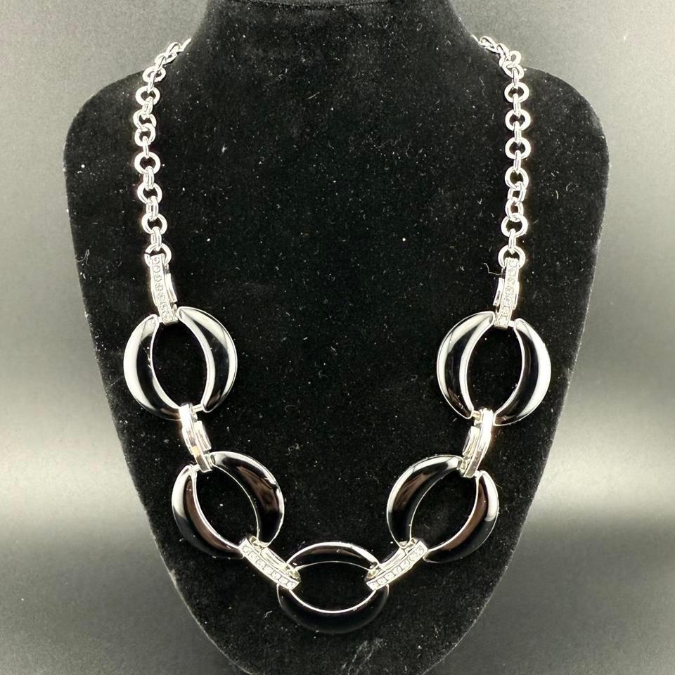Black Silver Jewelry Necklace Blackstone