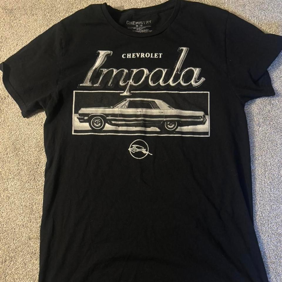 Black Chevrolet Impala Tee Size 6090