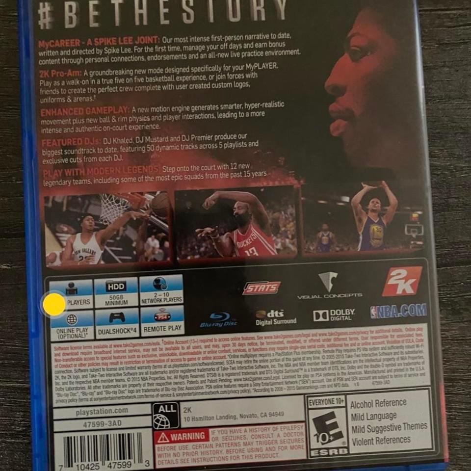 Nba2k16 Ps4 Playstationgame Nba Basketball 6ecf 2